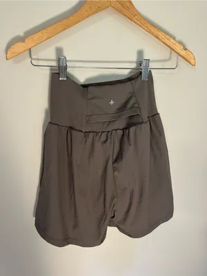 Halara SoftlyZero™ Airy Super High Waisted 2-in-1 InstantCool Yoga shorts thumbnail 5