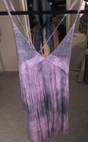 Purple Mini Dress thumbnail 2