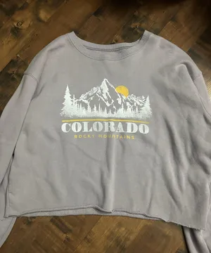 Hollister Cropped Crew Neck thumbnail 1