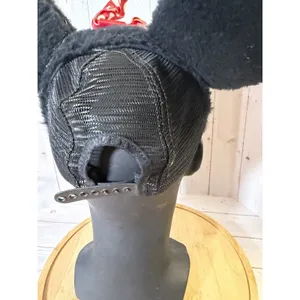 Vintage Disney Character Fashions Minnie Mouse Adult 3D Plastic Snapback Hat thumbnail 6