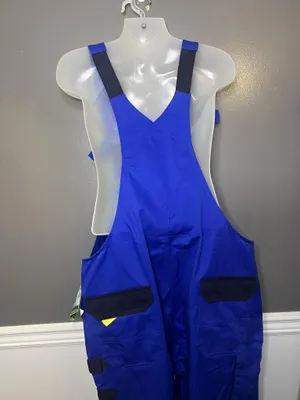 Mascot Milano Overalls Mens C62 Blue Workwear Bib Construction 00969-430-1101 thumbnail 7