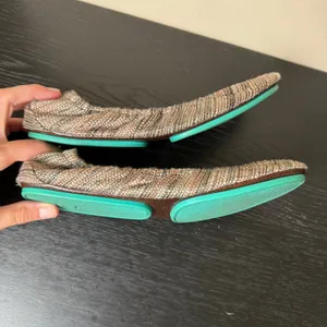 Tieks by Gavrieli Razzle Dazzle Multicolor Woven Metallic Ballet Flats Shoes 9 thumbnail 6