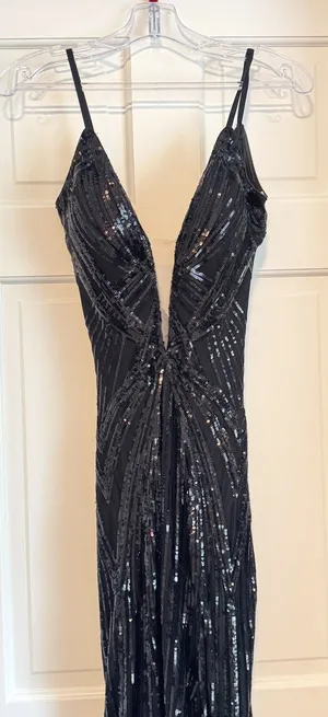 Prom Dress Jovani Black  thumbnail 1