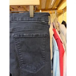 MOTHER THE LOOKER ANKLE FRAY Not Guilty‎ Black Size 31 thumbnail 10