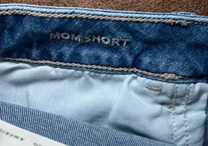 American Eagle Women’s Mom Shorts Stretch Cutoffs Size 12 New With Tag High Rise thumbnail 8