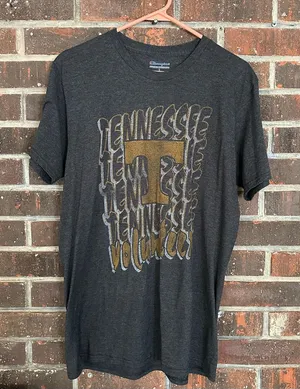 Charcoal Gray Tennessee Volunteers Champion T-Shirt thumbnail 1
