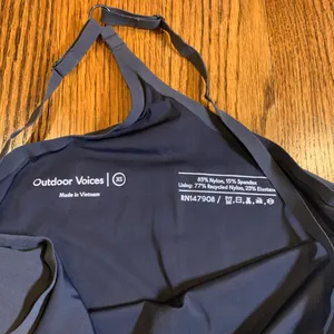 Outdoor Voices The Exercise Dress Black XS thumbnail 5