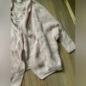 Sleeping in the snow pink cardigan small Anthropologie thumbnail 3