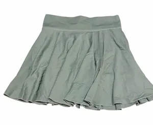 OQQ medium Women's green High-Waisted Flared Athletic Skort thumbnail 1
