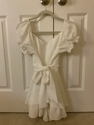white mini dress Size M thumbnail 2