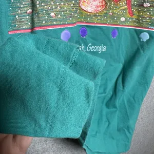 Vintage Best‎ Large T-Shirt Savannah Georgia Single Stitch Green Shells Beach thumbnail 6
