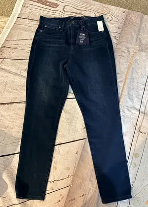 GAP sky high skinny ankle nwt slimming pockets 360 stretch 10/30 thumbnail 1