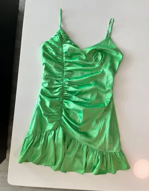 Green Majorelle Dress revolve  thumbnail 1