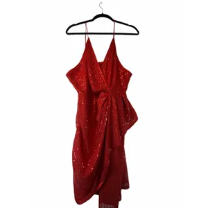 Double Crazy Red Sequin Dress thumbnail 2