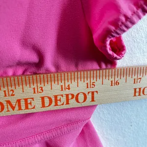 Tiger Mist Crop Top Women's Small‎ Pink O Ring Ruffles Peplum Coquette thumbnail 8