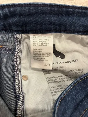 AG Adriano Goldschmied Hailey Rollup‎ Ex-Boyfriend Denim shorts size 27R thumbnail 14