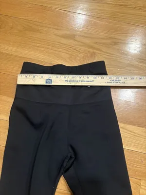 Ugg Size Large (L) UGG Women's Black Leggings with High Waist and Logo Detail thumbnail 4