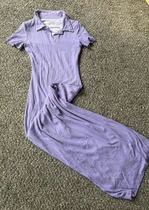 Roam polo maxi dress Purple thumbnail 1