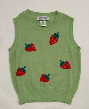 Cotton Emporium Knit Sweater Vest thumbnail 1