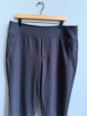 Athleta ENDLESS HIGH RISE PANT Straight Leg Black Size 16 thumbnail 6