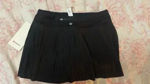 Lululemon Pleat To Street Skirt Black thumbnail 9