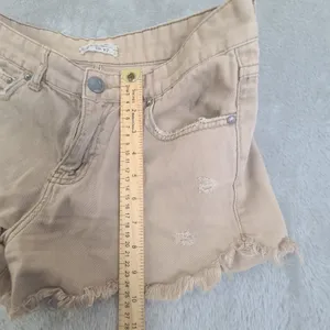 Free People Denim Shorts Brown Women’s 27 thumbnail 5