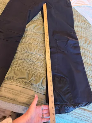 Obermeyer Ridgeline Ski Pants Women’s 8 Black Snowboard Snow Pants Gorpcore Wear thumbnail 8
