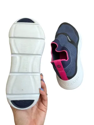 COLE HAAN Women’s Zerogrand Blue Pink Slip on Sneakers Size 9 thumbnail 4