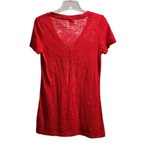 Pro Edge NC State Wolfpack Red‎ V Neck T Shirt Women's Size M thumbnail 5
