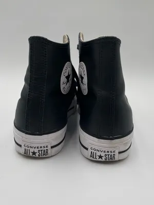CONVERSE Chuck Taylor All Star Lift Platform Leather High-Top Women's 10 Shoes thumbnail 3