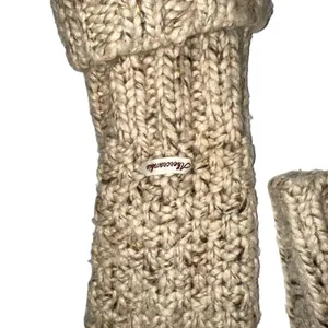 Abercrombie & Fitch Vintage Wool Blend Speckled Knit Hooded Sweater Y2K SMALL thumbnail 4
