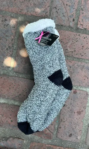 Lounge Cuddle duds Sherpa Lined  Socks thumbnail 1