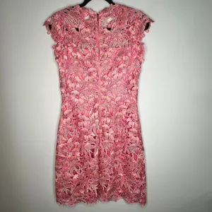 Elie Tahari Crochet Lace Mini Dress Size M thumbnail 6