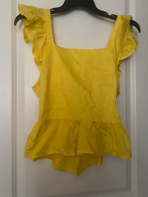 Yellow Top as shown Size XS thumbnail 1