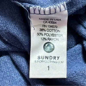 Sundry Championne De Surf Crewneck Sweater Coastal Lightweight Cozy Surf S thumbnail 10
