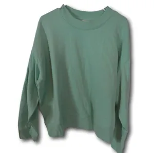 a new day Mint Green Long Sleeve Pullover Fleece Sweatshirt Size: XXL thumbnail 1