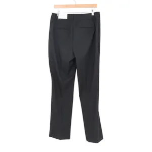 Ann Taylor Factory The Straight In Curvy Black Dress Pants Size 8 Professional thumbnail 6