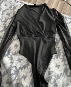 Shein Bodysuit Black thumbnail 1