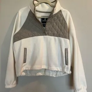 NWT Kyodan Cropped Fleece Jacket size L thumbnail 1