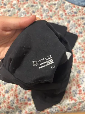 OFFLINE by Aerie flare leggings with twist waist thumbnail 2