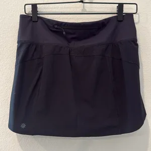 Athleta Black Run With It Skort Size Small thumbnail 2