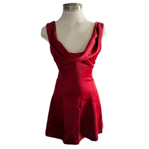 MAJORELLE Natalya Mini Dress in Red Wine Size XS NWOT thumbnail 2