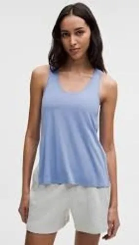 Lululemon Tank‎ Top Women L Blue Racerback Yoga Gym Activewear thumbnail 1