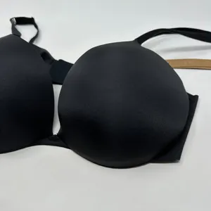 SKIMS NWT ultimate collection push up plunge bra 32DD onyx black‎ thumbnail 6