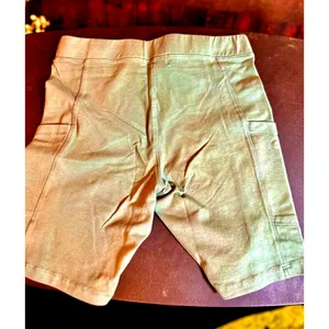 Monrow Biker Shorts w/Hip Pockets Olive - size M thumbnail 8