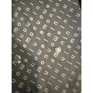 Lululemon Wunder Train High-Rise Tight 25 Logo‎ Script Black Grey Womens Size 6 thumbnail 5