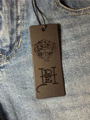 Ed Hardy Low Rise Bootcut Tattoo Jeans Size 26 NWT thumbnail 3