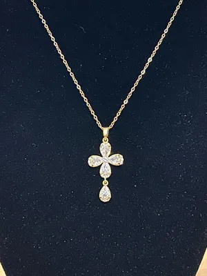 Beautiful necklace Gold thumbnail 2