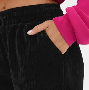 Mid Rise Corduroy Joggers thumbnail 4