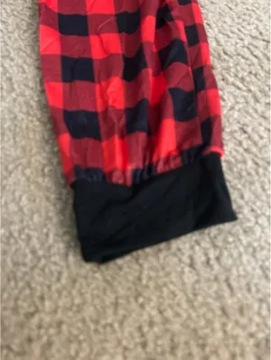 C276 woman pants pijama plaid size large thumbnail 2